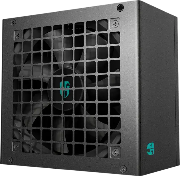 Блок питания Deepcool PF650X 650W, 80 Plus Bronze, ATX, немодульный, плоские кабели, вентилятор 120мм, Active PFC, DC-DC, черный