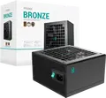 Блок питания Deepcool PF650X 650W, 80 Plus Bronze, ATX, немодульный, плоские кабели, вентилятор 120мм, Active PFC, DC-DC, черный