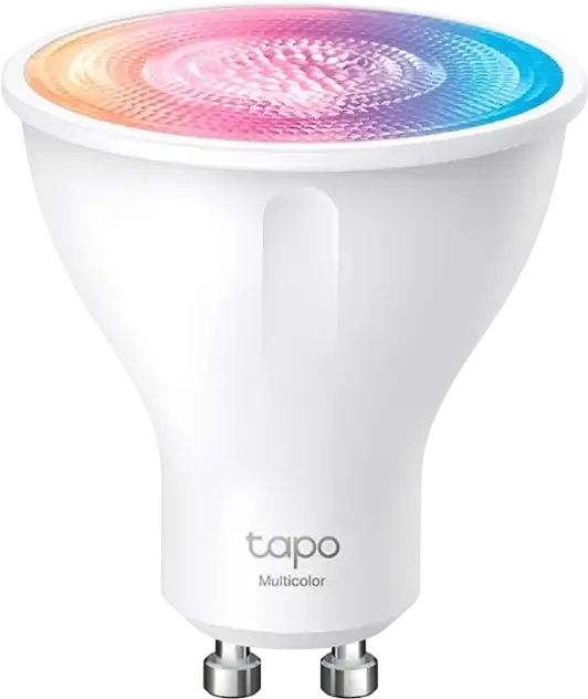 TP-Link Tapo L630 Smart Wi-Fi LED Spotlight GU10, 16 Million Colors, 2200K-6500K, 3.7W, 350lm, App Control, Alexa & Google Assistant Compatible