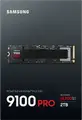 SSD-накопитель Samsung 9100 PRO 2TB M.2 2280 NVMe PCIe 5.0 x4 без радиатора, скорость чтения до 14,700 МБ/с, записи 13,400 МБ/с, V-NAND TLC, совместим с PS5