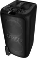 Sistem Difuzor Portabil pentru Petreceri SVEN PS-960, 160W RMS, Baterie 6000mAh, Bluetooth, NFC, TWS, Iluminare RGB, Corp MDF, cu Microfon Karaoke cu Fir