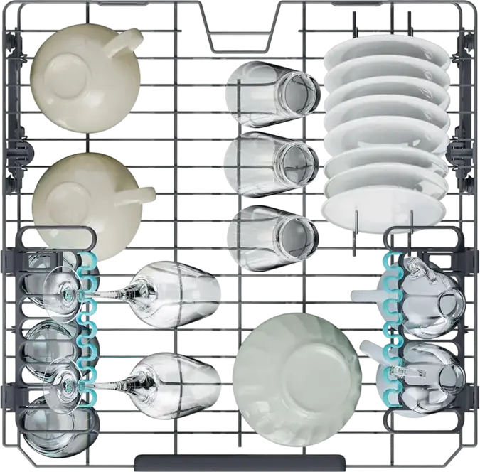 Candy Rapidò CI 6E7F1A Built-in Full Size Dishwasher, 16 Place Settings, 8 Programs, 35min Fast Cycle, Inverter Motor, AquaStop, Grey