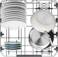 Candy Rapidò CI 6E7F1A Built-in Full Size Dishwasher, 16 Place Settings, 8 Programs, 35min Fast Cycle, Inverter Motor, AquaStop, Grey