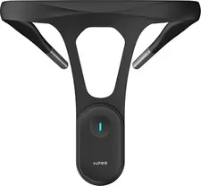 Hipee Smart Posture Corrector High Precision Sensor Real-Time Monitoring, Black