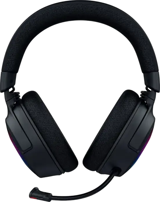 Casca Gaming Razer Kraken V4, Circumaurale Inchise, Cu Fir/Wireless Bluetooth 5.3, Audio Spatial THX, Microfon Retractabil Unidirectional, RGB Chroma, Negru