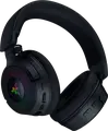 Casca Gaming Razer Kraken V4, Circumaurale Inchise, Cu Fir/Wireless Bluetooth 5.3, Audio Spatial THX, Microfon Retractabil Unidirectional, RGB Chroma, Negru