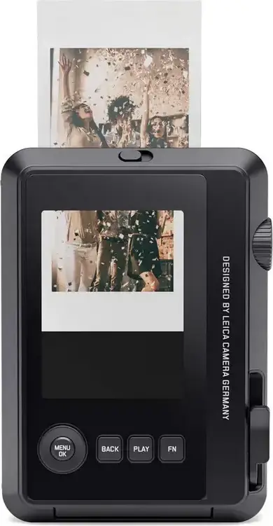 Leica Sofort 2 Hybrid Instant Camera, Summar 1:2/2.4 Lens, Fujifilm Instax Mini Film, 3.0 inch TFT LCD, Bluetooth, USB-C, Black