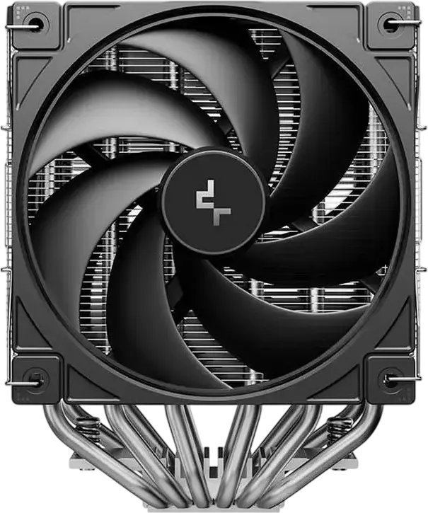 Cooler CPU Deepcool AG620 V2 Dual-Tower, TDP 260W, 6 heatpipe-uri de cupru, 2 ventilatoare PWM de 120mm, compatibil Intel LGA1700/1851 si AMD AM4/AM5