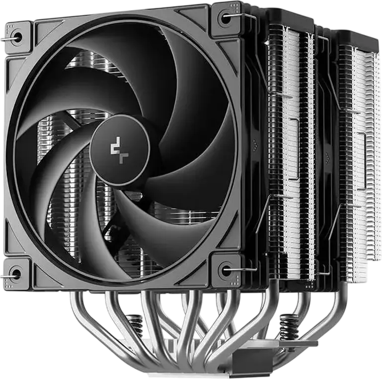 Cooler CPU Deepcool AG620 V2 Dual-Tower, TDP 260W, 6 heatpipe-uri de cupru, 2 ventilatoare PWM de 120mm, compatibil Intel LGA1700/1851 si AMD AM4/AM5