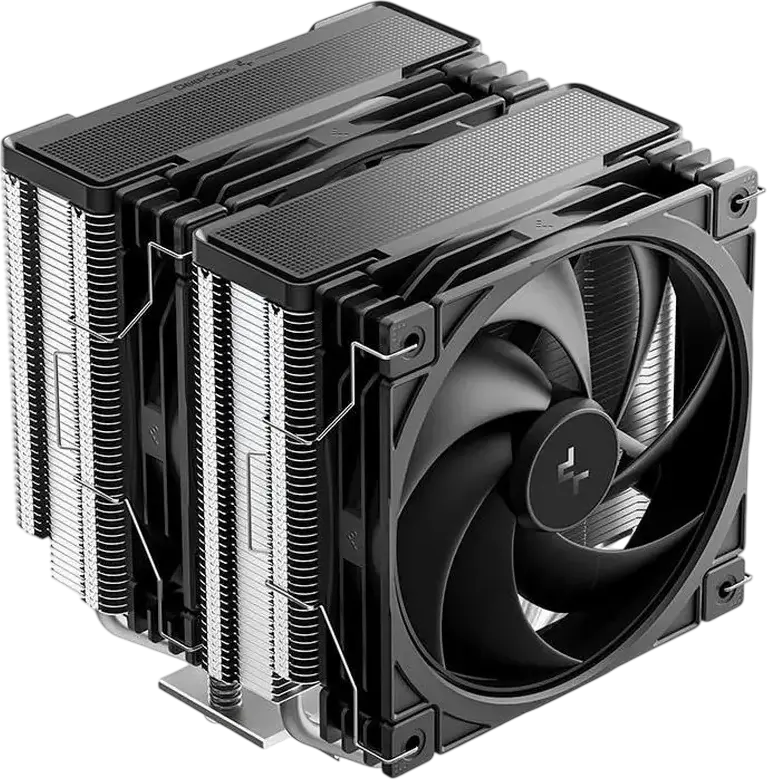 Cooler CPU Deepcool AG620 V2 Dual-Tower, TDP 260W, 6 heatpipe-uri de cupru, 2 ventilatoare PWM de 120mm, compatibil Intel LGA1700/1851 si AMD AM4/AM5