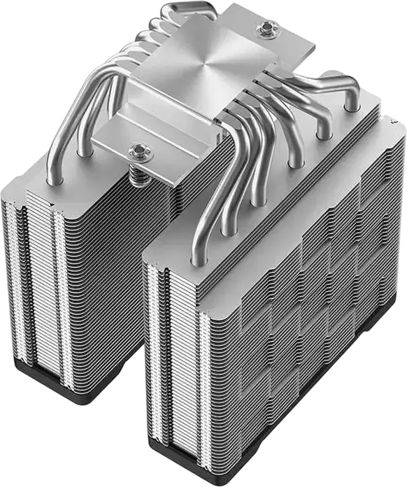 Cooler CPU Deepcool AG620 V2 Dual-Tower, TDP 260W, 6 heatpipe-uri de cupru, 2 ventilatoare PWM de 120mm, compatibil Intel LGA1700/1851 si AMD AM4/AM5