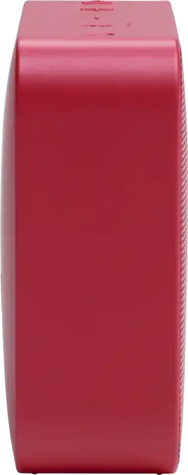 JBL GO Essential 2 Portable Bluetooth Speaker, Red, USB-C Charging, Compact Rectangular Design with Fabric Grille