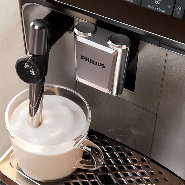 Philips EP3329/70 Automatic Espresso Machine, 1500W, 15 Bar, Ceramic Grinder, 12 Grinding Levels, AquaClean Filter, Silver, Touch Display