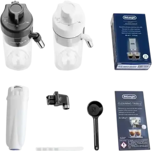 aparat de cafea automat DeLonghi ECAM330.80.BXB Magnifica Duo, 15 Bar, 1450W, Sistem LatteCrema Hot, Rezervor 1.9L, Negru