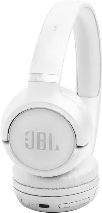 Casca Wireless JBL Tune 530BT Supra-aurale Inchise, Bluetooth 6.0, Autonomie 76h, Microfon Integrat, Conectivitate Multipoint, USB Type-C, Alb