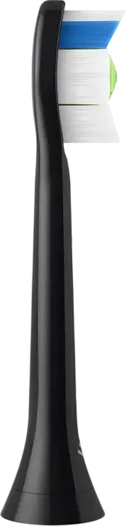 Philips Sonicare HX6062/88 Capete de schimb Optimal White pentru perute electrice, duritate medie, negru, set de 2 piese, pentru albire