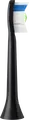 Philips Sonicare HX6062/88 Capete de schimb Optimal White pentru perute electrice, duritate medie, negru, set de 2 piese, pentru albire