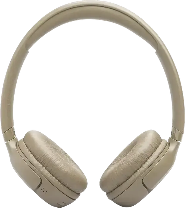 Беспроводные накладные наушники JBL Tune 530BT, Pure Bass Sound, до 76 часов работы, Bluetooth 6.0, Multipoint, встроенный микрофон, бежевый