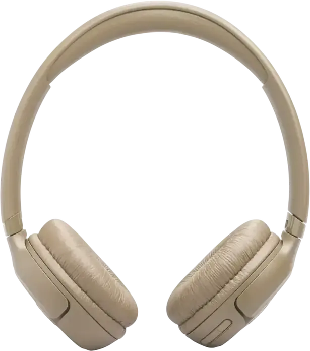 Беспроводные накладные наушники JBL Tune 530BT, Pure Bass Sound, до 76 часов работы, Bluetooth 6.0, Multipoint, встроенный микрофон, бежевый