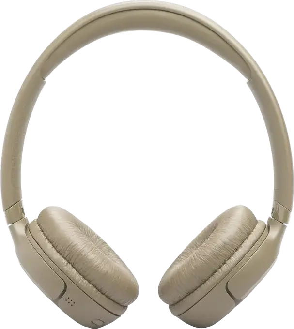 Беспроводные накладные наушники JBL Tune 530BT, Pure Bass Sound, до 76 часов работы, Bluetooth 6.0, Multipoint, встроенный микрофон, бежевый