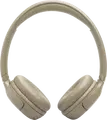 Беспроводные накладные наушники JBL Tune 530BT, Pure Bass Sound, до 76 часов работы, Bluetooth 6.0, Multipoint, встроенный микрофон, бежевый