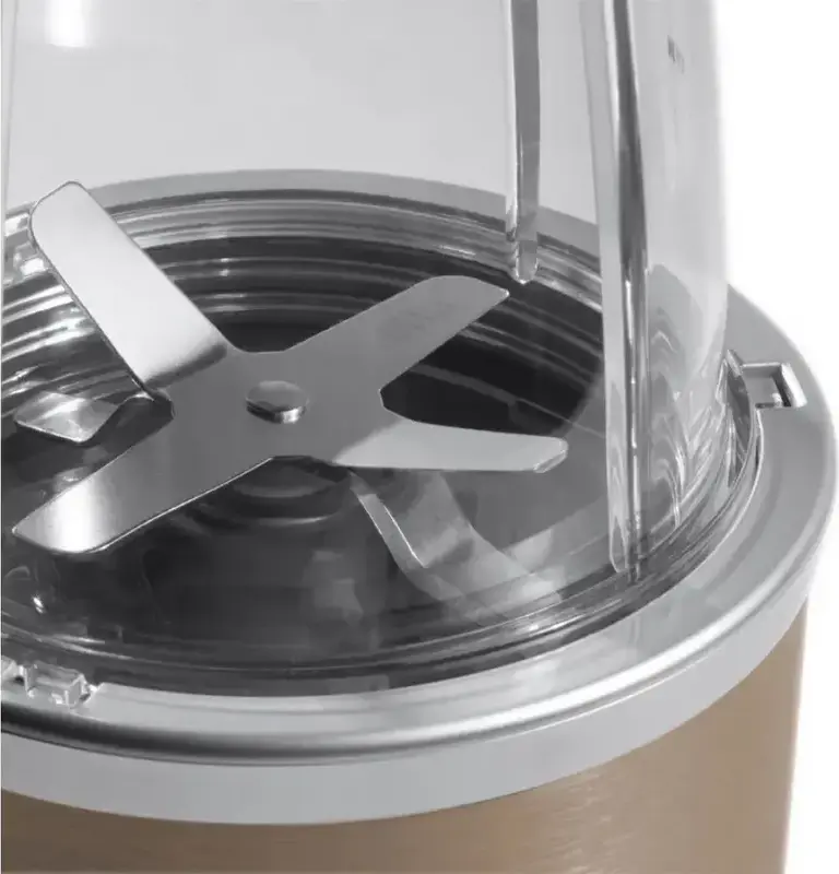 NutriBullet NB907CP Pro 900W Nutrient Extractor Blender, 0.9L BPA-Free Tritan Cup, Stainless Steel Blades, Ice Crushing, Set of 5 Pieces, Beige