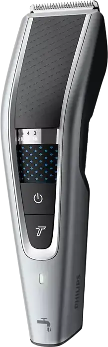 Триммер для волос Philips Series 5000 HC5630/15, 0.5-28 мм, 28 настроек длины, Li-Ion аккумулятор, Trim-n-Flow, стальные лезвия, набор из 3 насадок