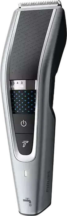 Триммер для волос Philips Series 5000 HC5630/15, 0.5-28 мм, 28 настроек длины, Li-Ion аккумулятор, Trim-n-Flow, стальные лезвия, набор из 3 насадок