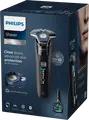 Philips S7886/58 Series 7000 Aparat de Ras Electric, Capete 360-D Flexing, Tehnologie SkinIQ, Invelis Nano SkinGlide, Umed & Uscat, Negru, cu Stația de Curățare