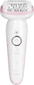 Braun Silk-épil 9 SES9000 Epilator, 40 MicroGrip Steel Tweezers, Wet & Dry, Pivoting Head, Massage Function, 50 min Runtime, White