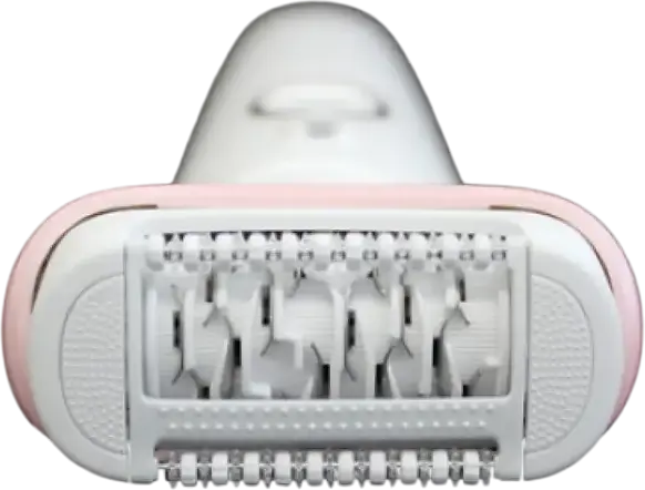 Epilator Braun Silk-épil 9 SES9000, 40 Pensete MicroGrip din Otel, Utilizare Umed sau Uscat, Cap Pivotant, Functie Masaj, Alb