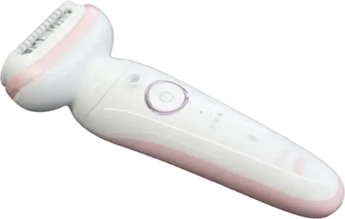 Braun Silk-épil 9 SES9000 Epilator, 40 MicroGrip Steel Tweezers, Wet & Dry, Pivoting Head, Massage Function, 50 min Runtime, White