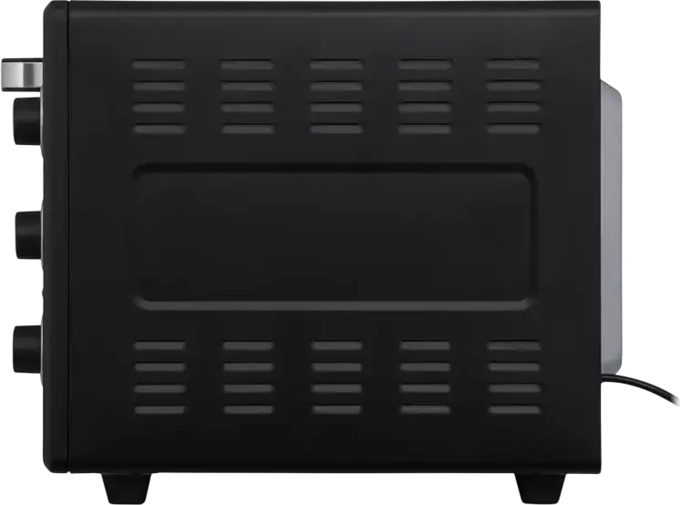 Ardesto MEO-F60CB Electric Oven, 60L Capacity, 2034W, 5 Cooking Modes with Grill and Convection, Enamel Coating, Black, Includes Baking Tray and Wire Rack