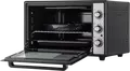 Ardesto MEO-F60CB Electric Oven, 60L Capacity, 2034W, 5 Cooking Modes with Grill and Convection, Enamel Coating, Black, Includes Baking Tray and Wire Rack