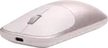 Satechi Slim EX Wireless Mouse, Blush, 3-in-1 Bluetooth 5.3 and 2.4GHz USB-C Connectivity, Anodized Aluminum, Quiet-click, 1200 DPI, Ambidextrous, Rechargeable