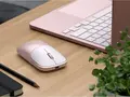 Satechi Slim EX Wireless Mouse, Blush, 3-in-1 Bluetooth 5.3 and 2.4GHz USB-C Connectivity, Anodized Aluminum, Quiet-click, 1200 DPI, Ambidextrous, Rechargeable