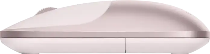 Satechi Slim EX Wireless Mouse, Blush, 3-in-1 Bluetooth 5.3 and 2.4GHz USB-C Connectivity, Anodized Aluminum, Quiet-click, 1200 DPI, Ambidextrous, Rechargeable