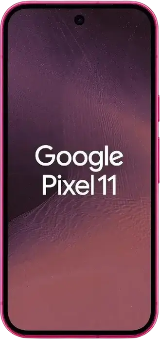 Google Pixel 11 Android Smartphone, Hibiscus, with 12GB RAM, 256GB Storage, Triple Rear Camera System and Punch-hole Front Camera, Slab Form Factor