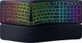 Razer Pro Type Ergo Wireless Ergonomic Split Keyboard, US Layout, Scissor Switches, RGB Chroma, Command Dial, HyperSpeed, Bluetooth, USB-C, Windows/Mac