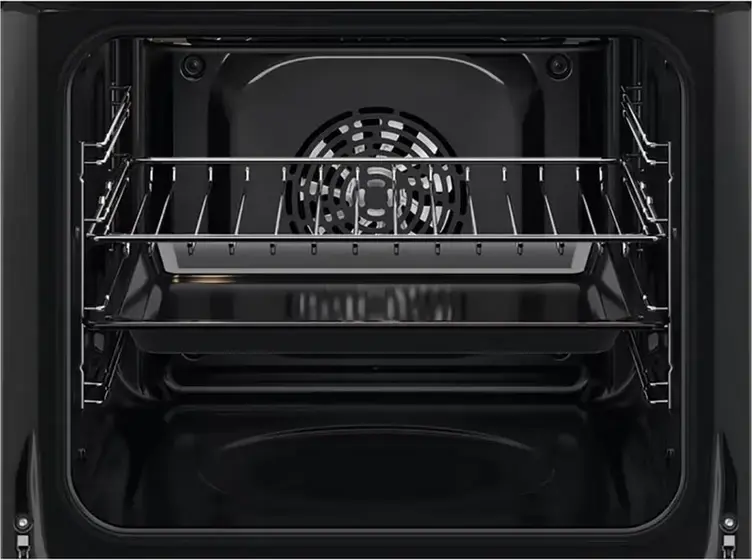 Electrolux LOH3H00BK Built-in Electric Oven, 65L, 7 Heating Modes, Convection, Grill, Steam Cleaning, Class A, Black, Set of 2 Accessories