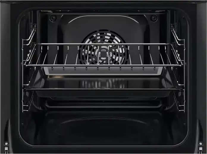 Electrolux LOH3H00BK Built-in Electric Oven, 65L, 7 Heating Modes, Convection, Grill, Steam Cleaning, Class A, Black, Set of 2 Accessories