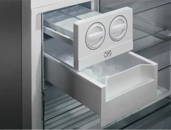 AEG ORC6M481EX Free-standing Combi Refrigerator, No Frost, 481L Total Volume, Stainless Steel, Bottom Freezer, LED Display, 192x70x71.2 cm