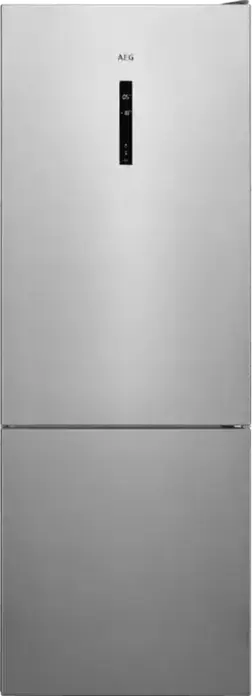 AEG ORC6M481EX Free-standing Combi Refrigerator, No Frost, 481L Total Volume, Stainless Steel, Bottom Freezer, LED Display, 192x70x71.2 cm