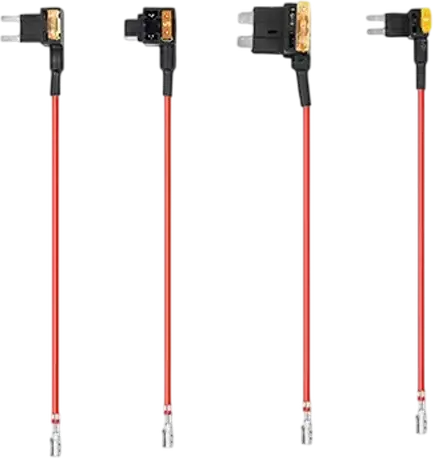 Комплект прямого подключения 70mai Midrive UP06 для видеорегистраторов, USB Type-C, DC 12-30В на 5В 2.4А, 3 уровня регулировки напряжения, цифровой дисплей, черный