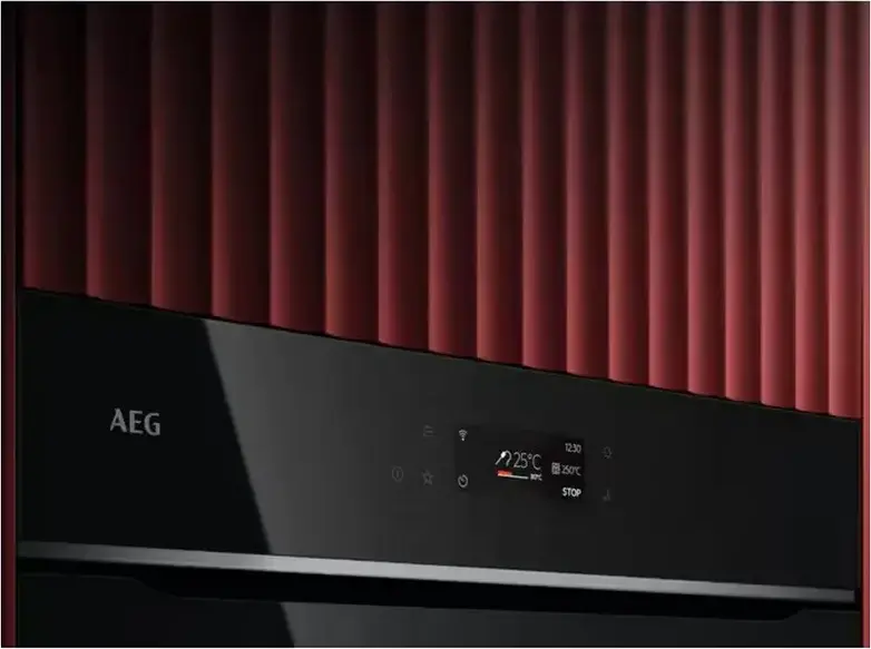 AEG OS6PB631AB Built-in Electric Oven, 71L, Pyrolytic Cleaning, A++ Energy Class, TFT Display, Black, 59.5cm Width