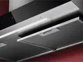 AEG GB67D61HL Built-in Chimney Hood, Wall Mounted, Silver, 730 m3/h Max Extraction, Hob2Hood Wireless Connectivity, Touch Control, LED Lighting