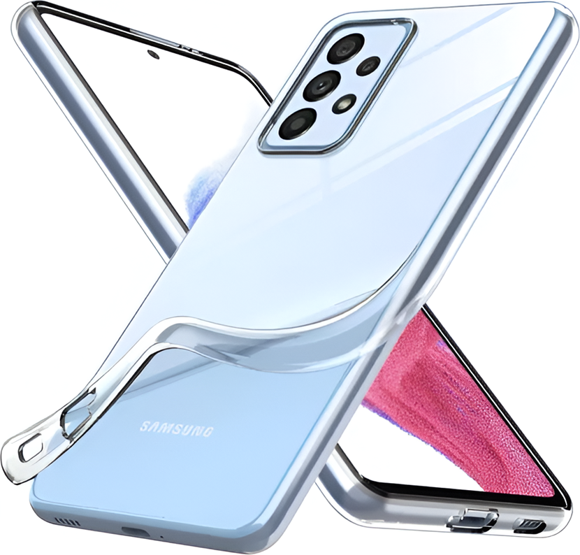 Helmet Case TPU Soft Samsung A53, Clear