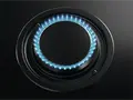 Plita pe gaz incorporabila AEG HKB64453NB, 4 zone de gatire cu arzator WOK Triple Crown, Grilaj din fonta, Suprafata de sticla, Timer digital, Negru, 56x48 cm