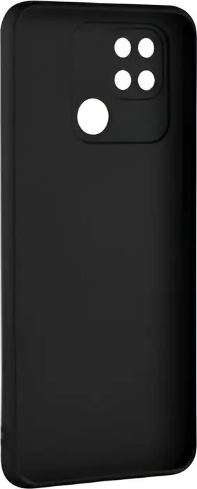 Husa Helmet din Silicon Lichid pentru Xiaomi Redmi 10C, 6.71 inch, Negru, Protectie Shock-resistant Mata cu Textura de Catifea, Slim si Anti-alunecare
