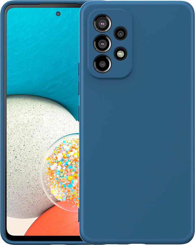 Husa Helmet din Silicon Lichid pentru Samsung Galaxy A53 6.5", Protectie Shockproof Anti-Alunecare cu Interior tip Fagure, Rezistenta la Praf si Zgarituri